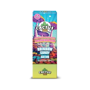 Amanita Muscaria Mushroom Rainbow Candy Sativa - 2 Gram