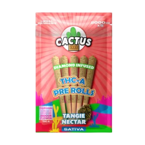 Cactus THCA Pre Rolls Tangie Nectar (2000mg x 5) - Sativa