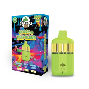 THCP Blend: Blueberry Cookie + Grape Ape + Pineapple Express (Indica, Hybrid, Sativa) Combo 5 - 9g Disposable